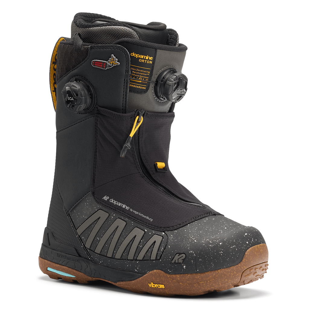 K2 Men's Orton Snowboard Boots 2026 Black - Comor - Go Play Outside