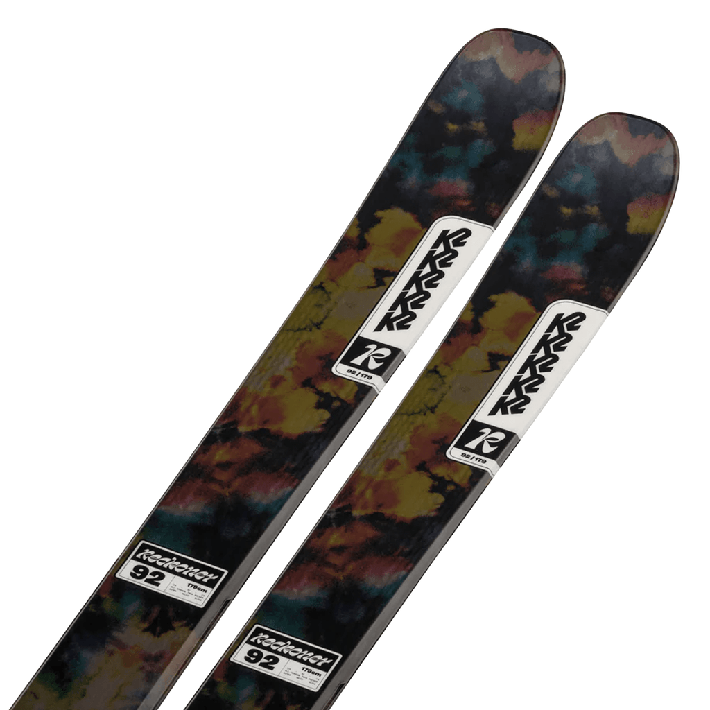 K2 Men's Reckoner 92 Ski + Squire 10 Quikclik Free Binding 2025 - Comor - Go Play Outside