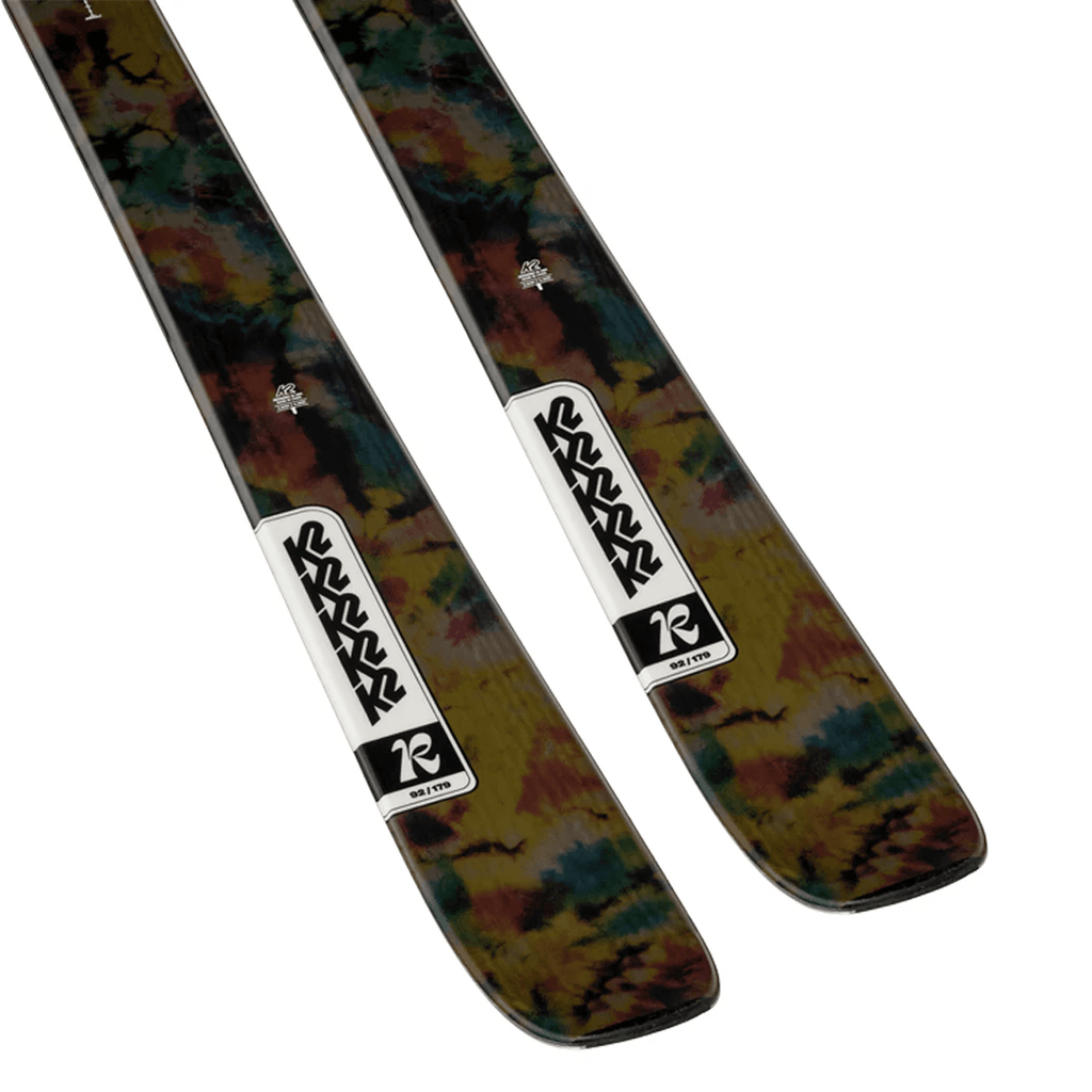 K2 Men's Reckoner 92 Ski + Squire 10 Quikclik Free Binding 2025 - Comor - Go Play Outside