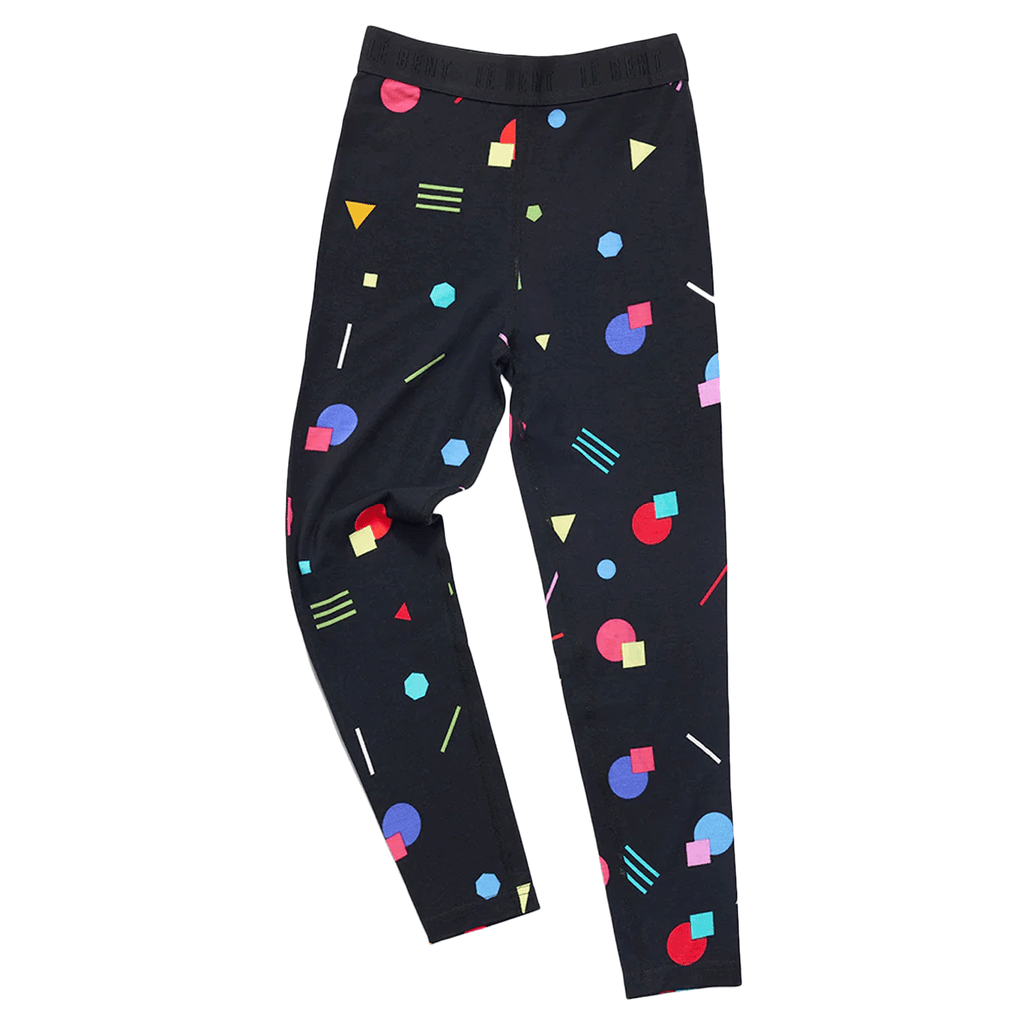 Le Bent Kids Confetti Midweight Bottom 2025 Black - Comor - Go Play Outside