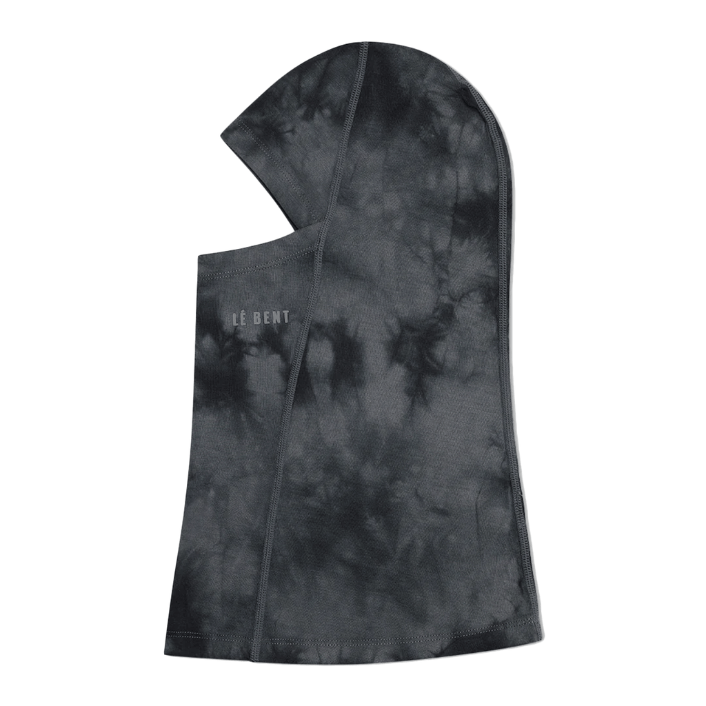 Le Bent Lightweight Balaclava Charcoal Tie Dye - Comor - Go Play Outside