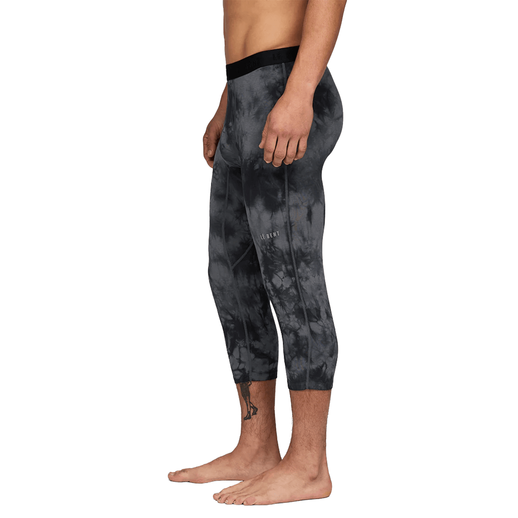 Le Bent Men's Lightweight 3/4 Bottom 2026 Charcoal Tie Dye - Comor - Go Play Outside