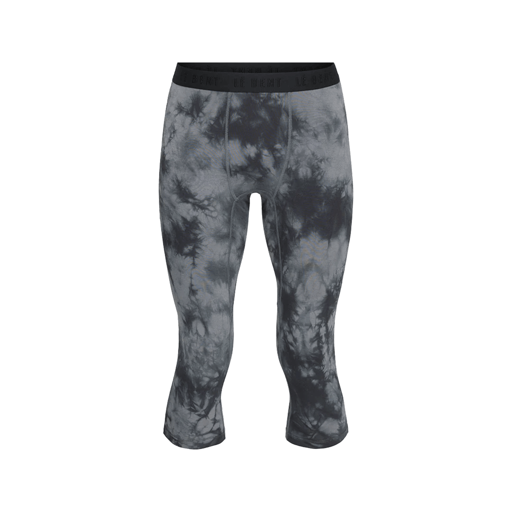 Le Bent Men's Lightweight 3/4 Bottom 2026 Charcoal Tie Dye - Comor - Go Play Outside