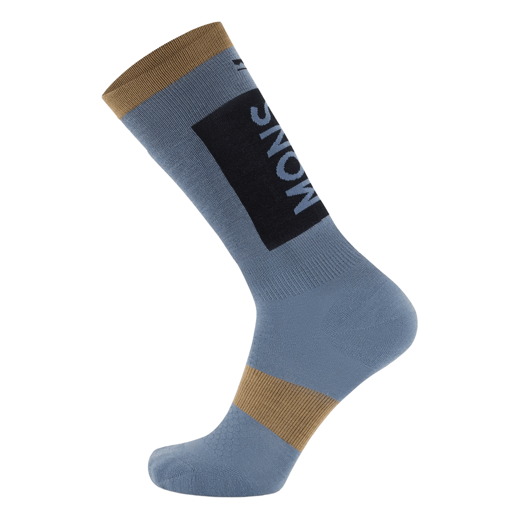 Mons Royale Atlas Merino Snow Sock Goblin Blue - Comor - Go Play Outside