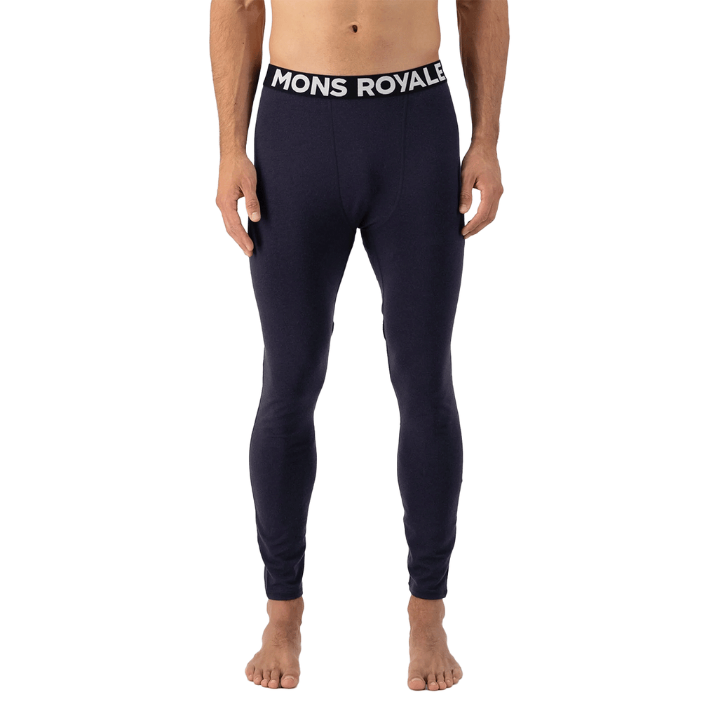 Mons Royale Men's Olympus Legging 2025 Dew/9 Iron/Black - Comor - Go Play Outside