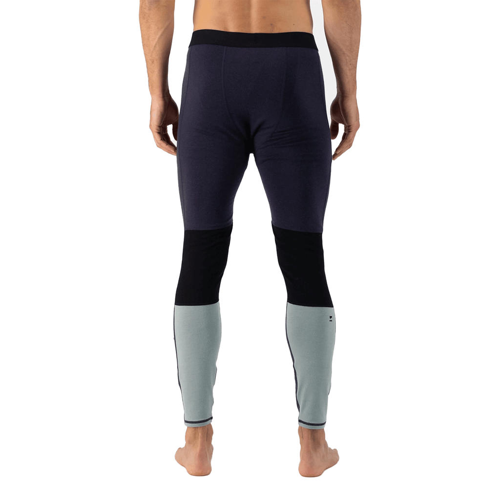 Mons Royale Men's Olympus Legging 2025 Dew/9 Iron/Black - Comor - Go Play Outside