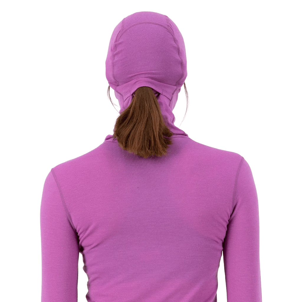 Mons Royale Santa Rosa Merino Balaclava Purple Bolt - Comor - Go Play Outside