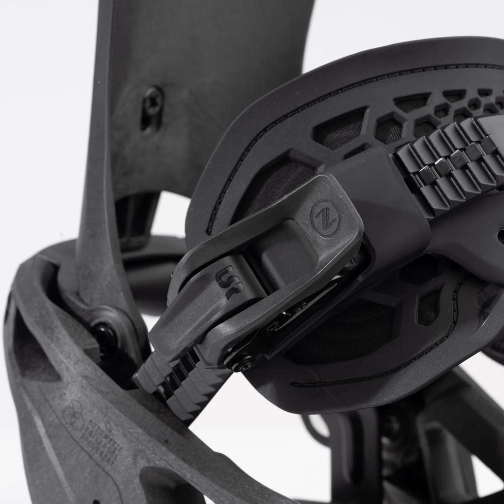 Nidecker Carbon Supermatic Snowboard Bindings 2026 Black - Comor - Go Play Outside