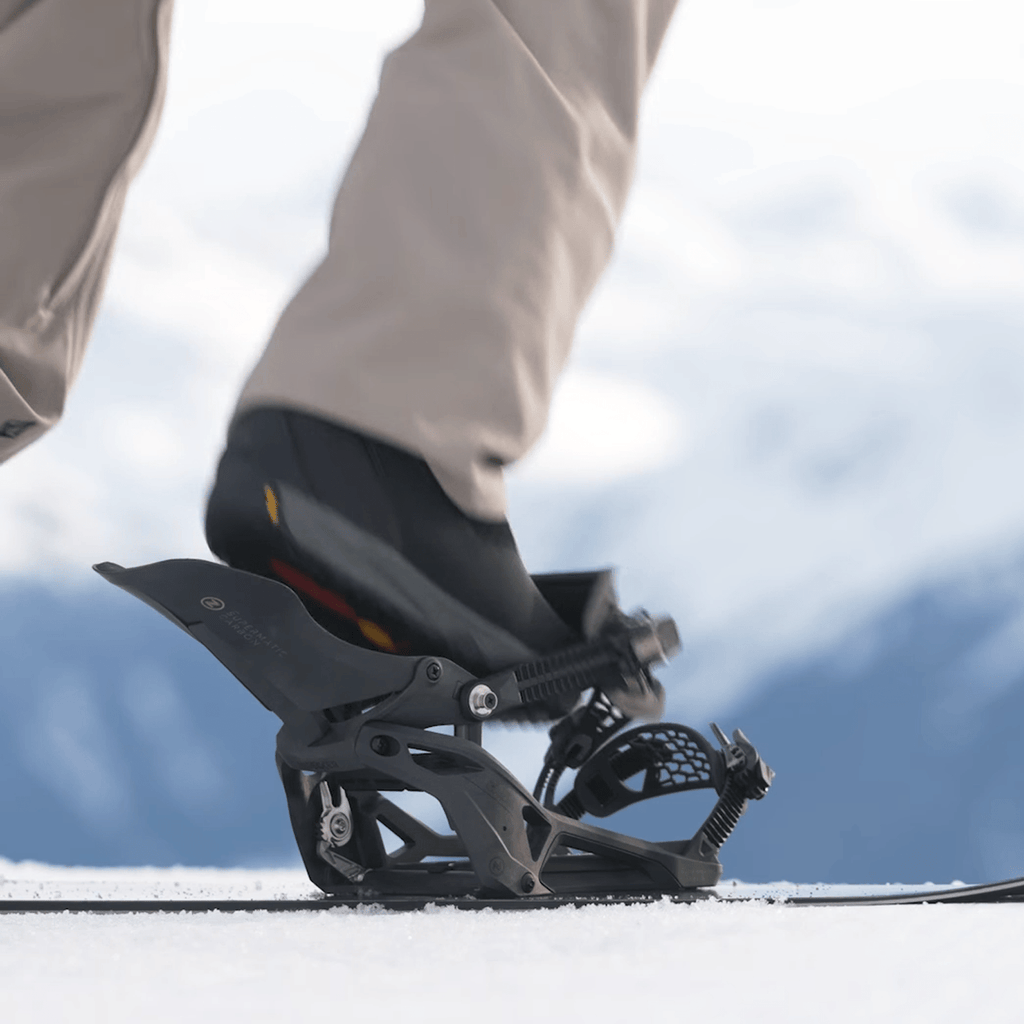 Nidecker Carbon Supermatic Snowboard Bindings 2026 Black - Comor - Go Play Outside