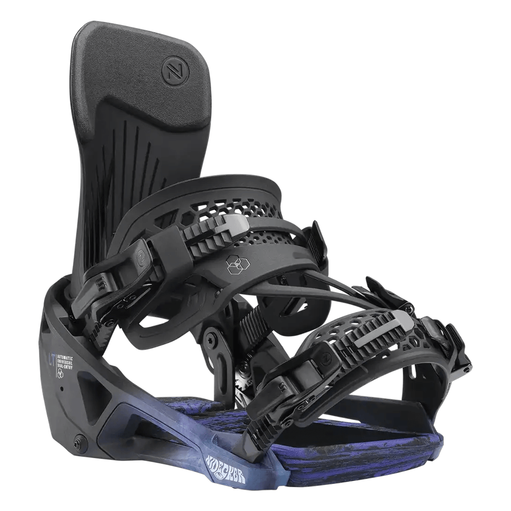 Nidecker LT Supermatic Snowboard Bindings 2026 Bio Black - Comor - Go Play Outside