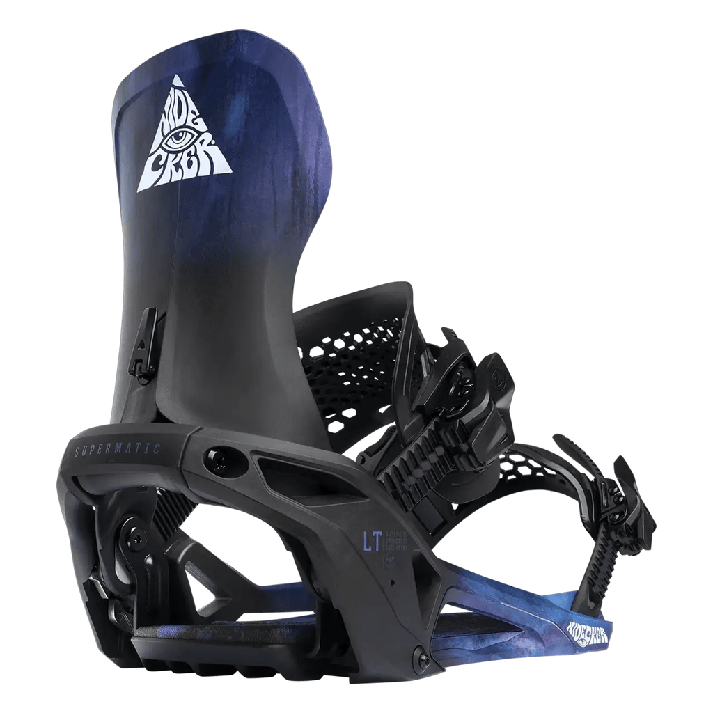 Nidecker LT Supermatic Snowboard Bindings 2026 Bio Black - Comor - Go Play Outside