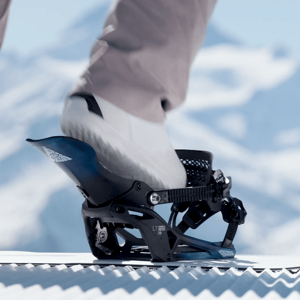 Nidecker LT Supermatic Snowboard Bindings 2026 Bio Black - Comor - Go Play Outside