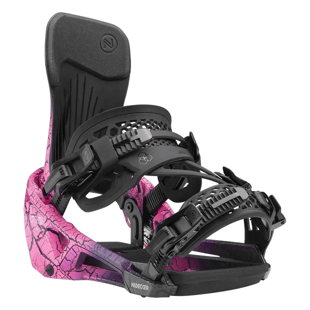 Nidecker LT Supermatic Snowboard Bindings 2026 Magma - Comor - Go Play Outside