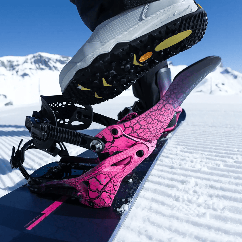 Nidecker LT Supermatic Snowboard Bindings 2026 Magma - Comor - Go Play Outside