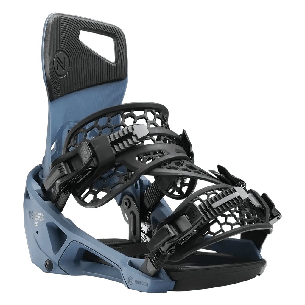 Nidecker OG Supermatic Snowboard Bindings 2026 Atlantic - Comor - Go Play Outside