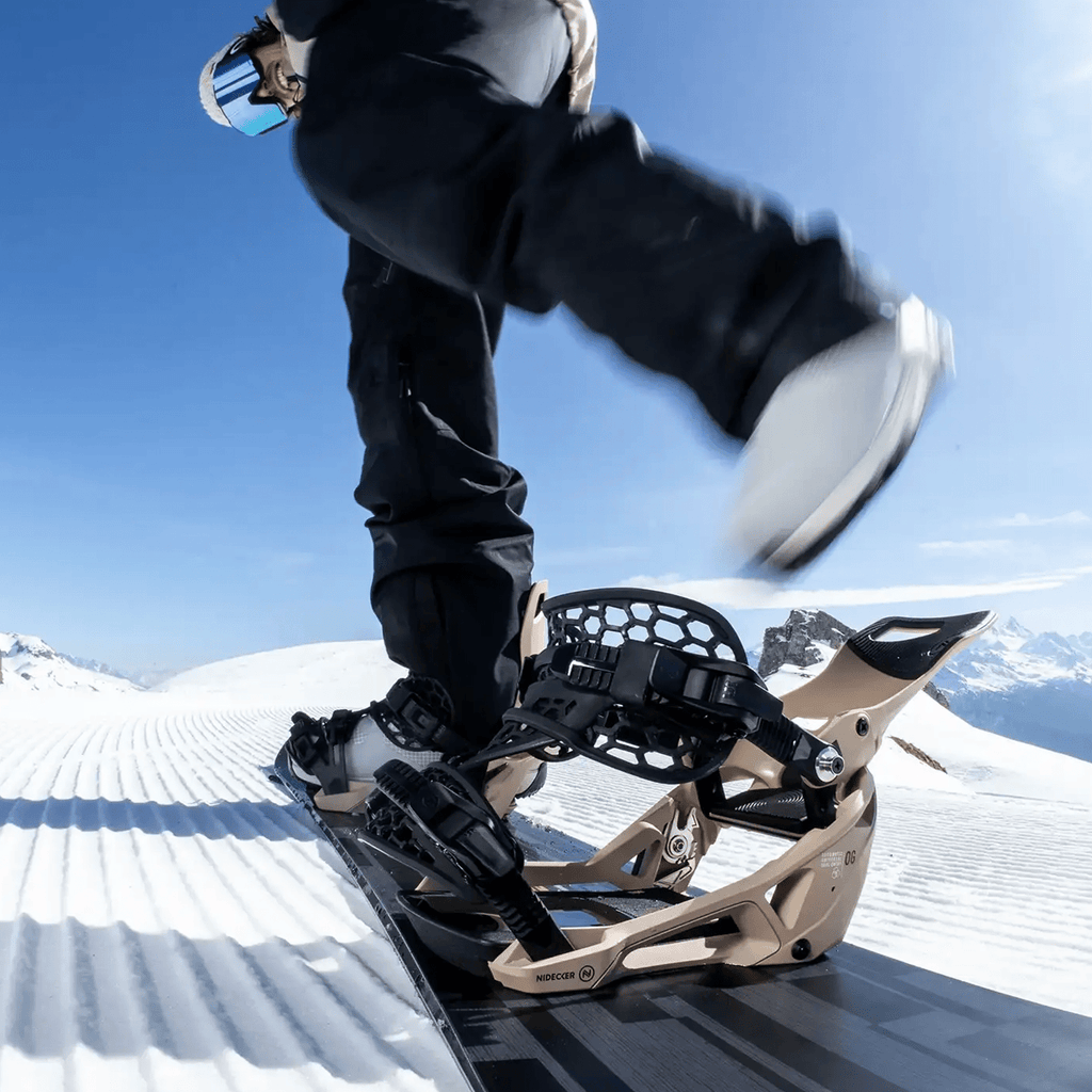 Nidecker OG Supermatic Snowboard Bindings 2026 Desert - Comor - Go Play Outside