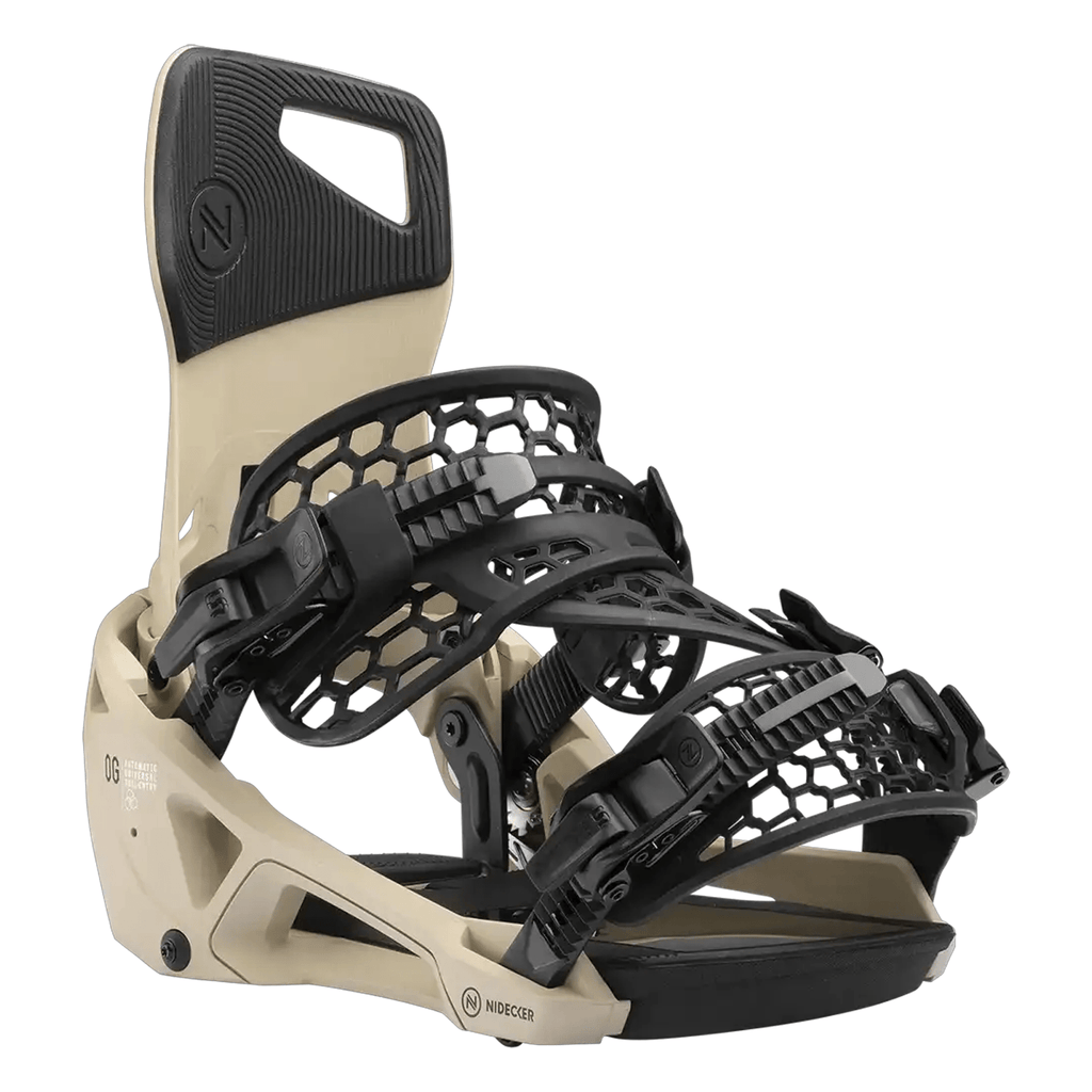 Nidecker OG Supermatic Snowboard Bindings 2026 Desert - Comor - Go Play Outside
