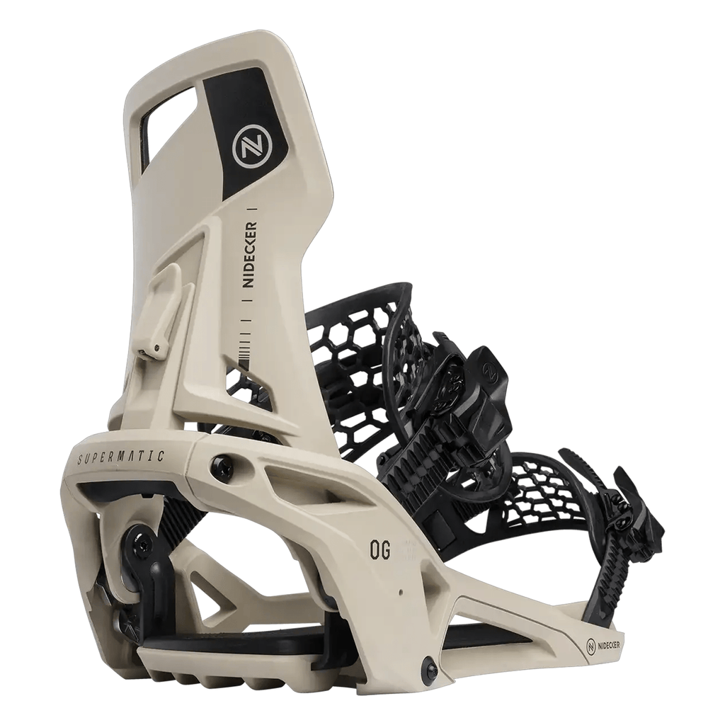 Nidecker OG Supermatic Snowboard Bindings 2026 Desert - Comor - Go Play Outside