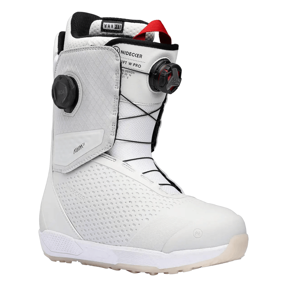 Nidecker Women's Rift Pro Snowboard Boots 2026 White – Comor - Go Play ...