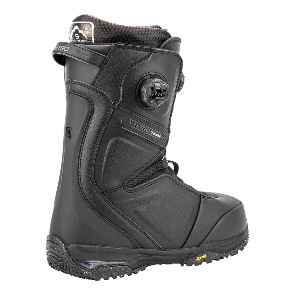 Nitro Men's Team BOA Snowboard Boots 2025 Black - Comor - Go Play Outside