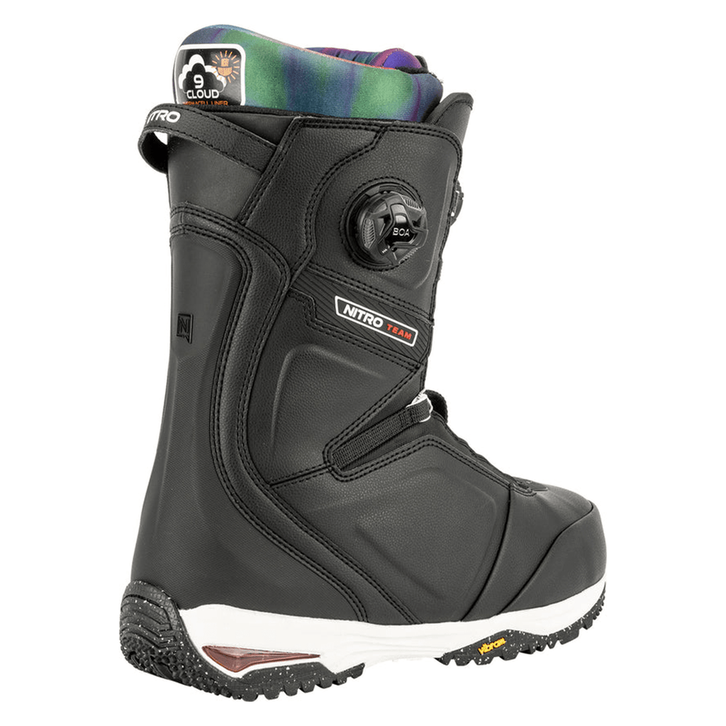 Nitro Men's Team BOA Snowboard Boots 2026 Black - Tie Dye - Comor - Go Play Outside