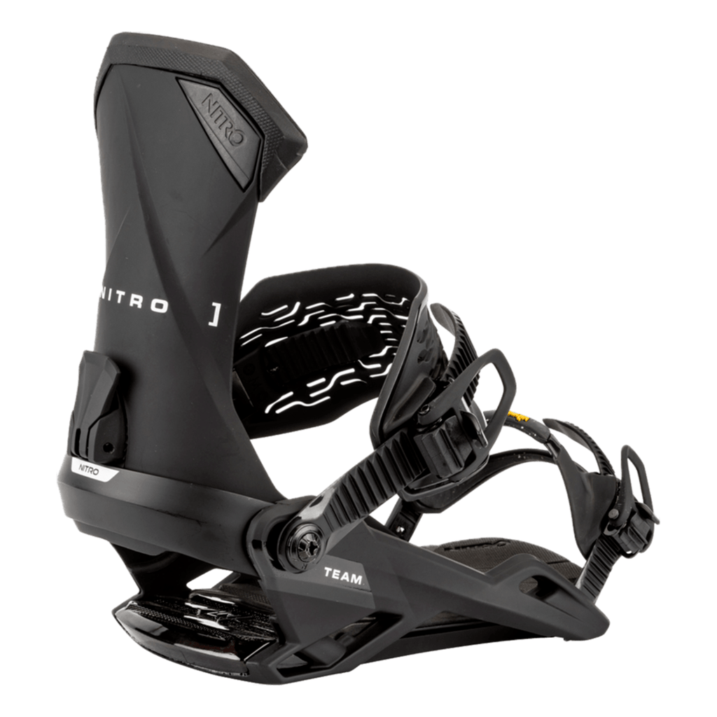 Nitro Men's Team Snowboard Bindings 2026 Ultra Black - Comor - Go Play Outside