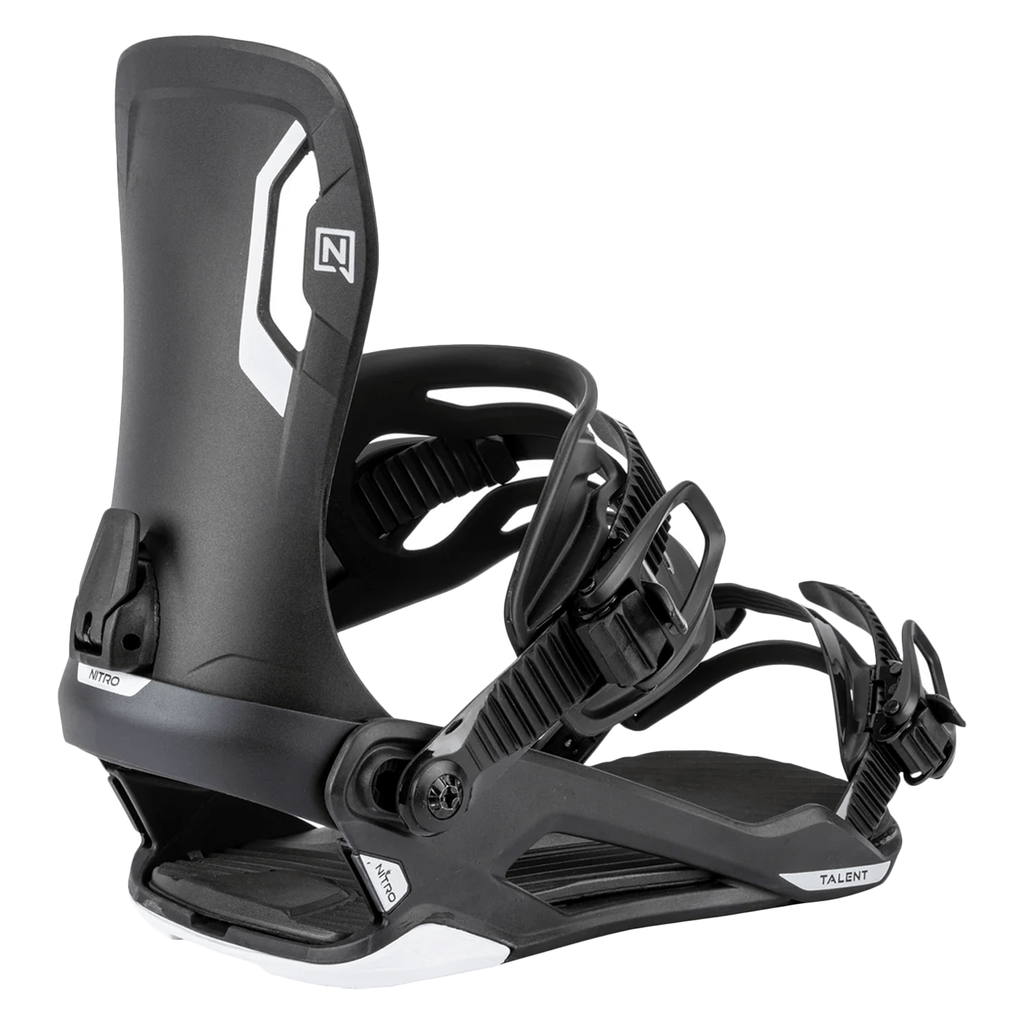 Nitro Talent Snowboard Bindings 2026 Ultra Black - Comor - Go Play Outside