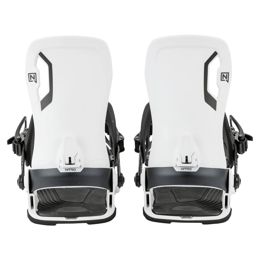 Nitro Talent Snowboard Bindings 2026 White - Comor - Go Play Outside