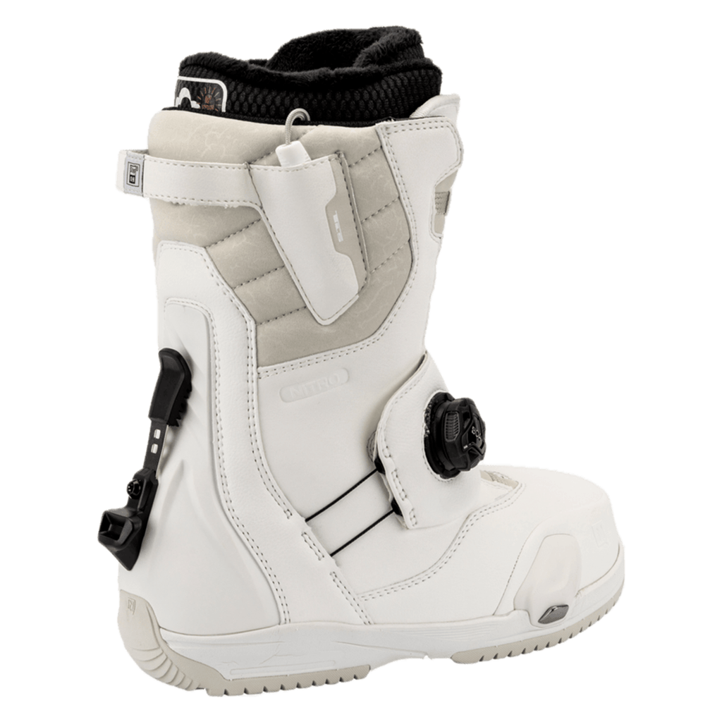 Nitro Women's Cave Step On TLS Snowboard Boots 2026 White - Comor - Go Play Outside