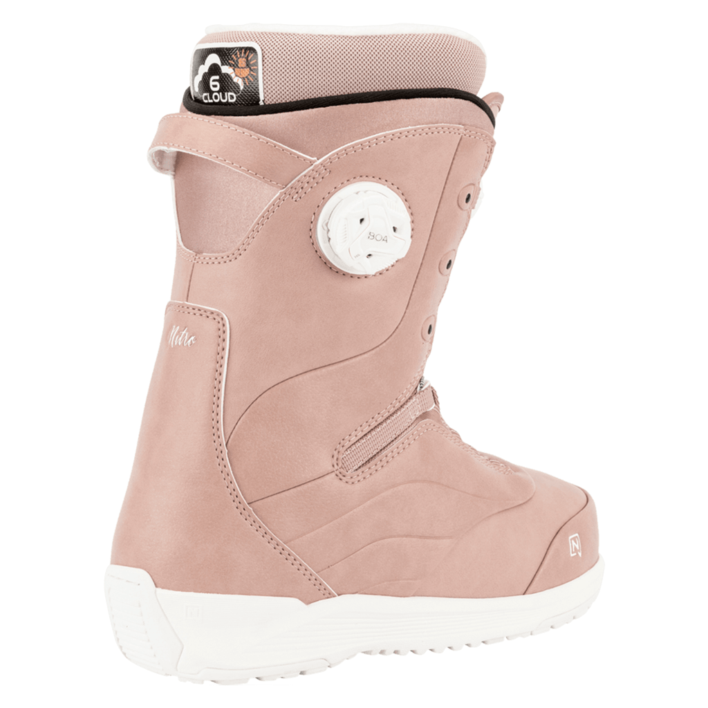 Nitro Women's Crown BOA Snowboard Boots 2026 Rose - Comor - Go Play Outside