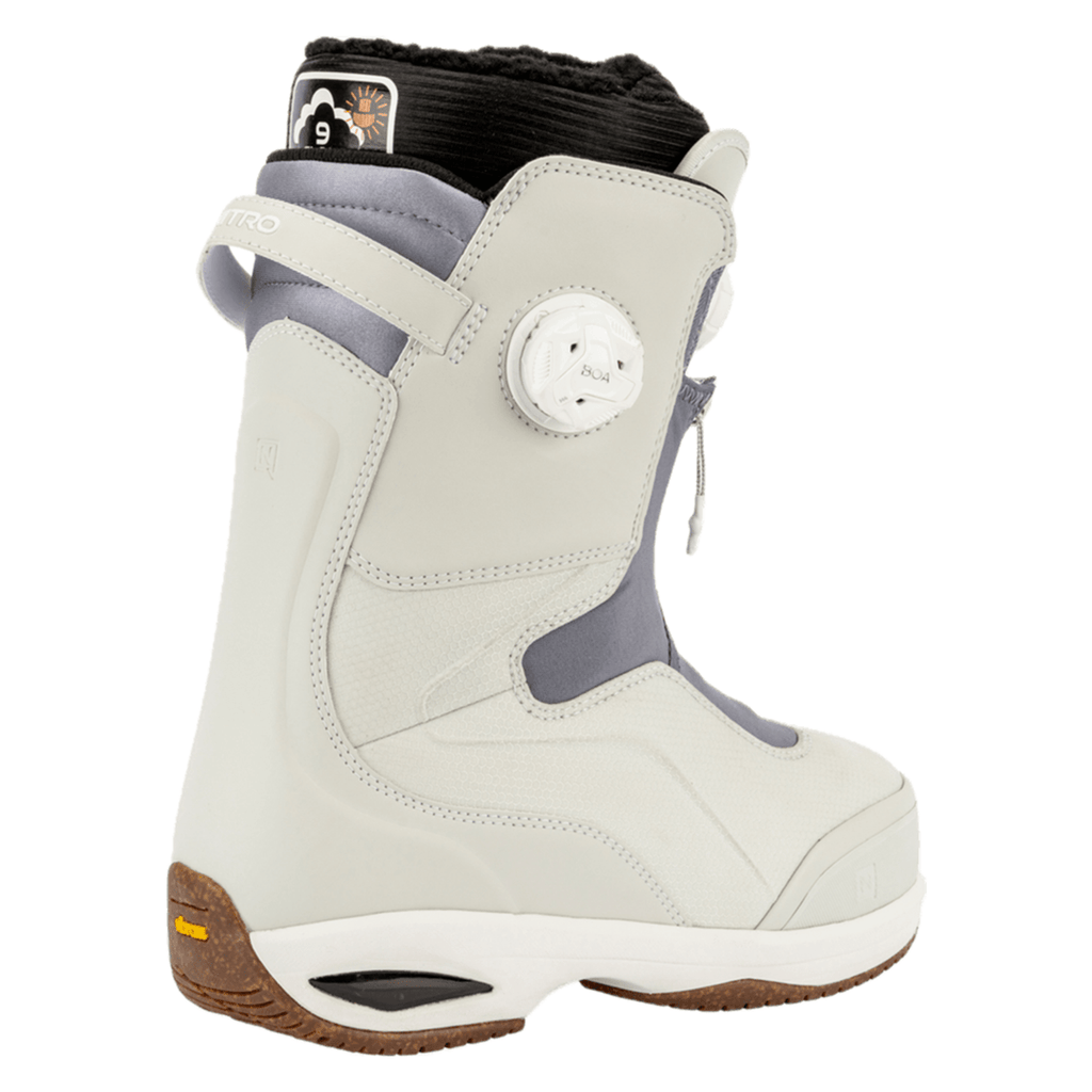 Nitro Women's Fate BOA Snowboard Boots 2026 Ice/Lavender - Comor - Go Play Outside