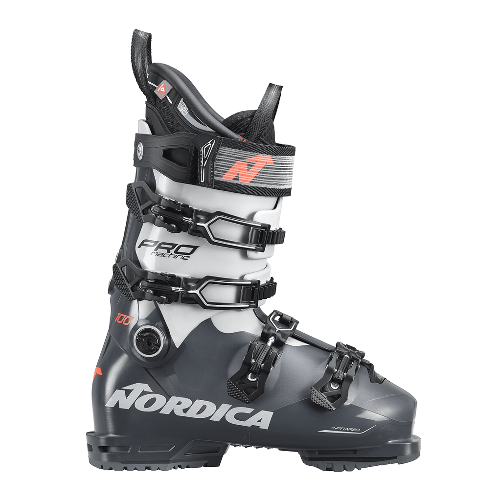 Nordica Promachine 100 Ski Boot 2026 Anthracite/Grey/Red - Comor - Go Play Outside