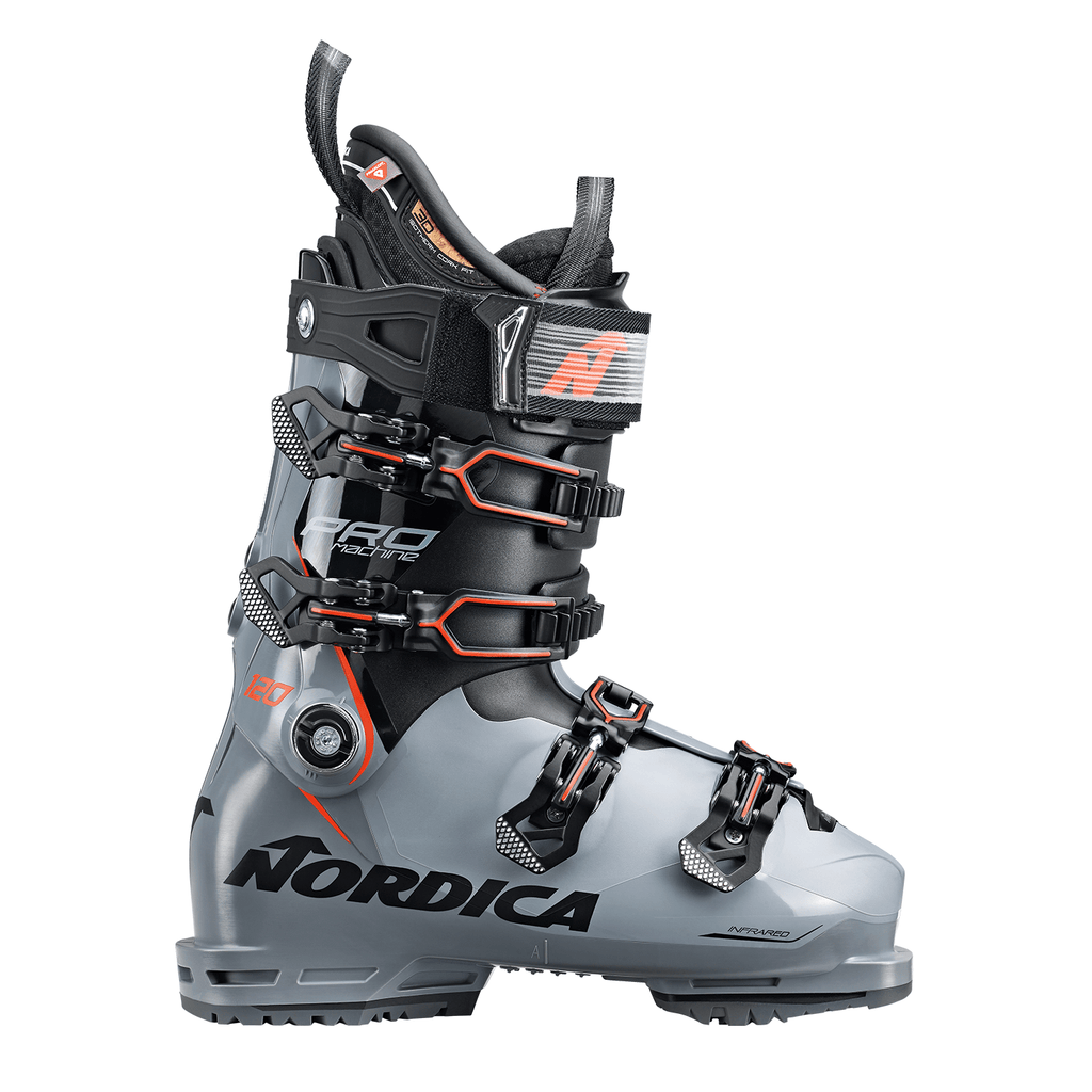 Nordica Promachine 120 Ski Boot 2026 Grey/Black/Red - Comor - Go Play Outside