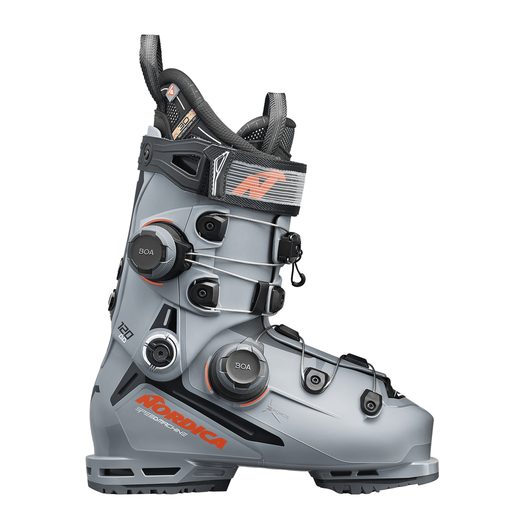 Nordica Speedmachine 3 120 BOA DD Ski Boot 2026 Grey/Black/Red - Comor - Go Play Outside