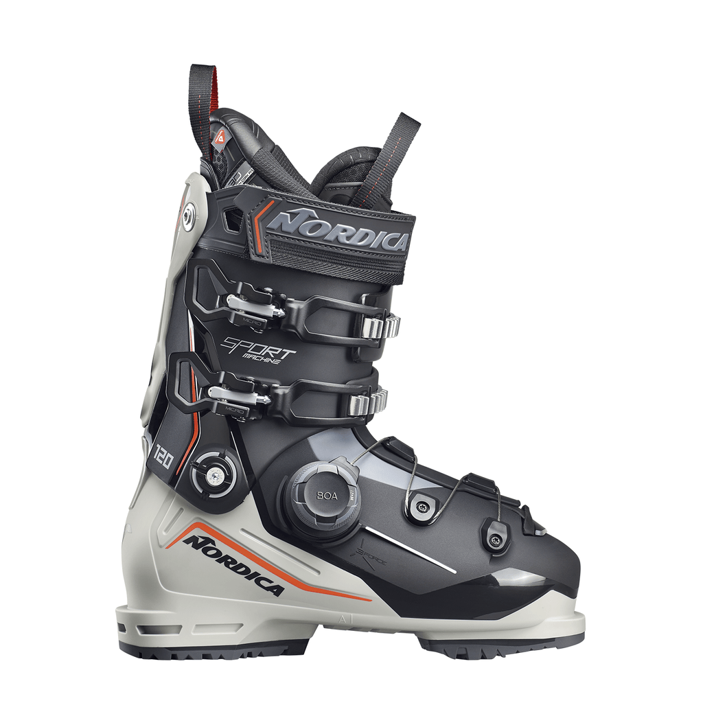 Nordica Sportmachine 3 120 BOA Ski Boot 2026 Black/Gray/Red - Comor - Go Play Outside
