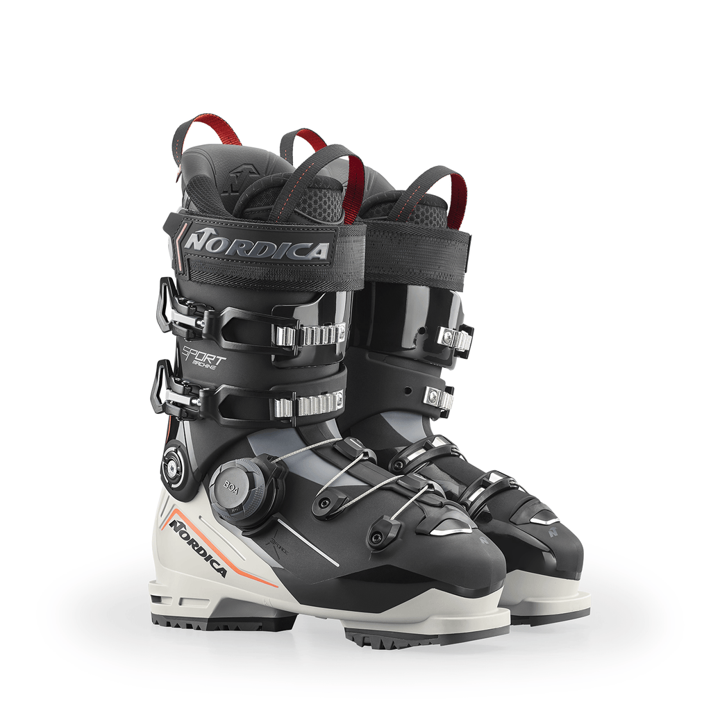 Nordica Sportmachine 3 120 BOA Ski Boot 2026 Black/Gray/Red - Comor - Go Play Outside