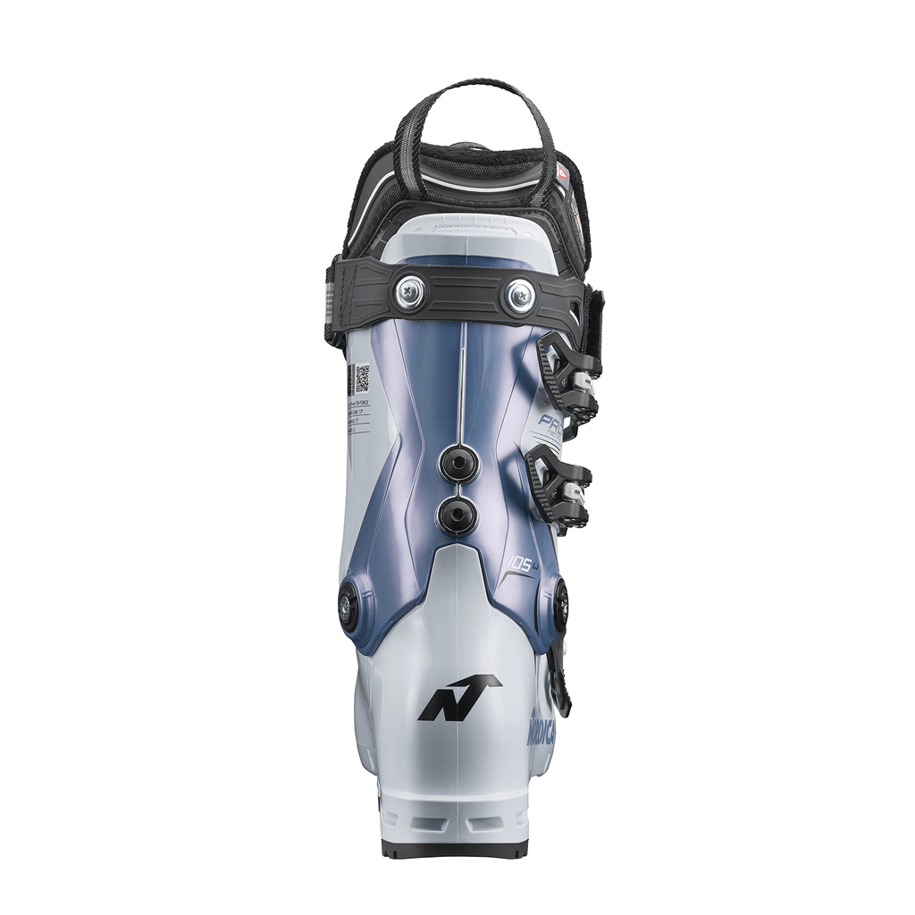 Nordica Women's Promachine 105 Ski Boot 2026 White/Light Blue Black - Comor - Go Play Outside