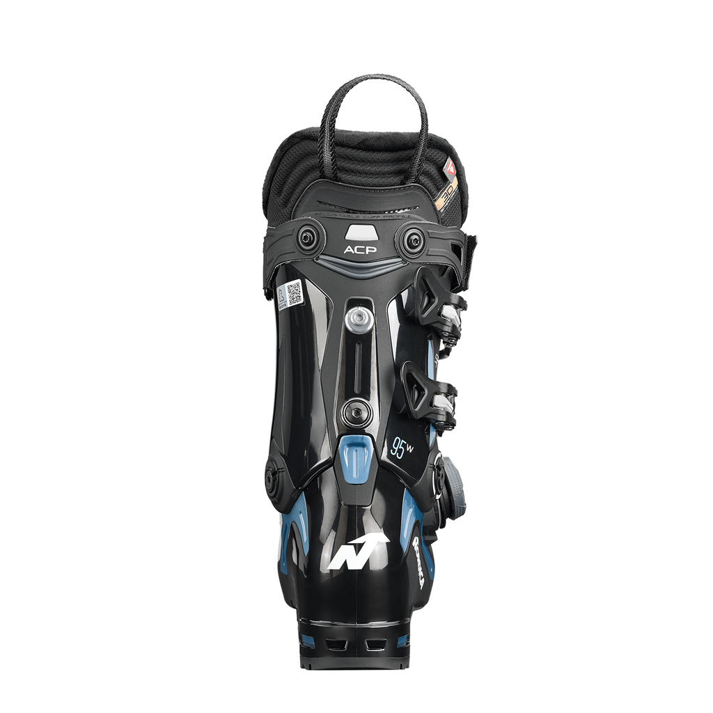 Nordica Women's Speedmachine 3 BOA 95 Ski Boot 2026 Black/Light Blue/White - Comor - Go Play Outside