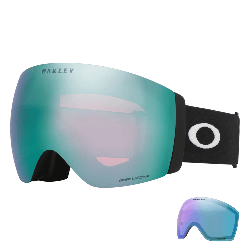 Oakley Flight Deck Pro L Goggles Matte Black/Prizm Sapphire + Prizm Iced - Comor - Go Play Outside
