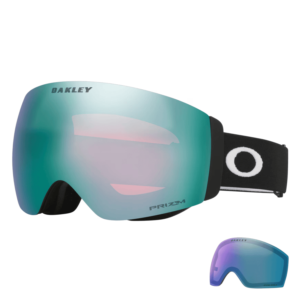 Oakley Flight Deck Pro M Goggles Matte Black/Prizm Sapphire + Prizm Iced - Comor - Go Play Outside