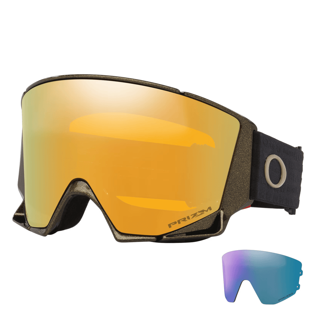 Oakley Flow Scape L Low Bridge Fit Goggles 50th Anniversary/Prizm 24K + Prizm Iced - Comor - Go Play Outside