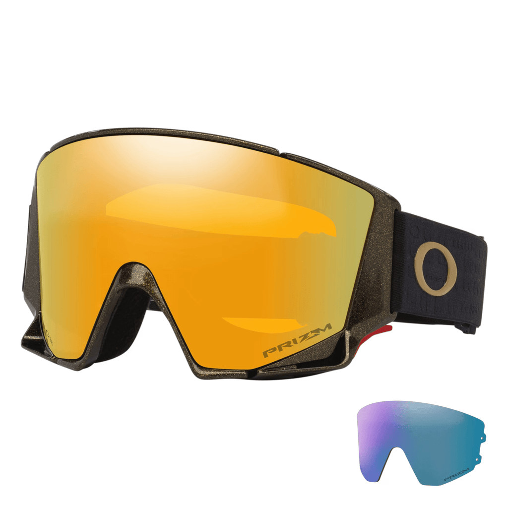 Oakley Flow Scape M Low Bridge Fit Goggles 50th Anniversary/Prizm 24K + Prizm Iced - Comor - Go Play Outside