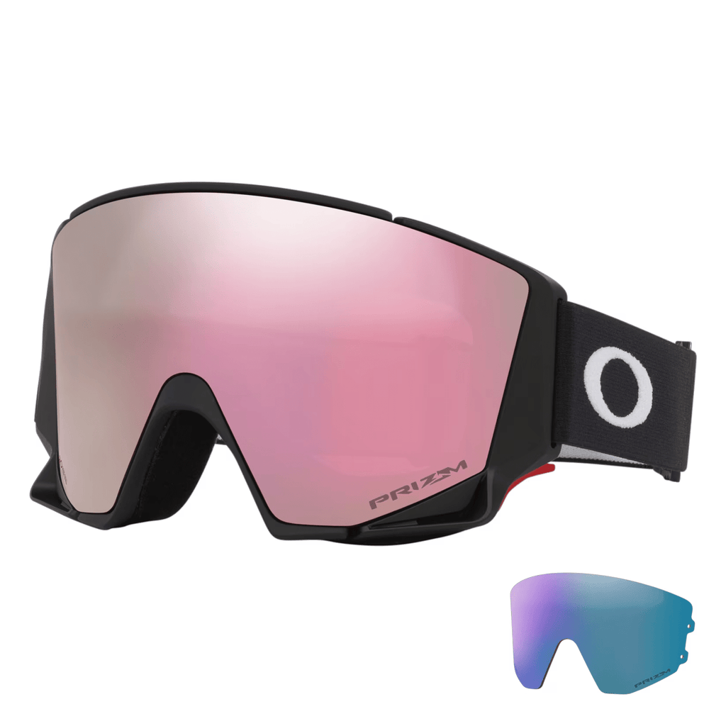 Oakley Flow Scape M Low Bridge Fit Goggles Matte Black/Prizm Rose Gold + Prizm Iced - Comor - Go Play Outside