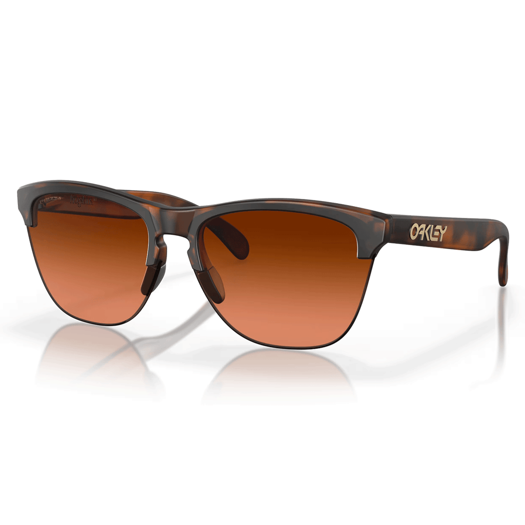 Oakley Frogskins Lite Sunglasses Matte Brown Tortoise/Prizm Brown Gradient - Comor - Go Play Outside