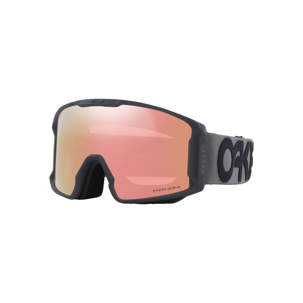 Oakley Line Miner L Goggles Matte B1B Forged Iron/Prizm Rose Gold Iridium - Comor - Go Play Outside