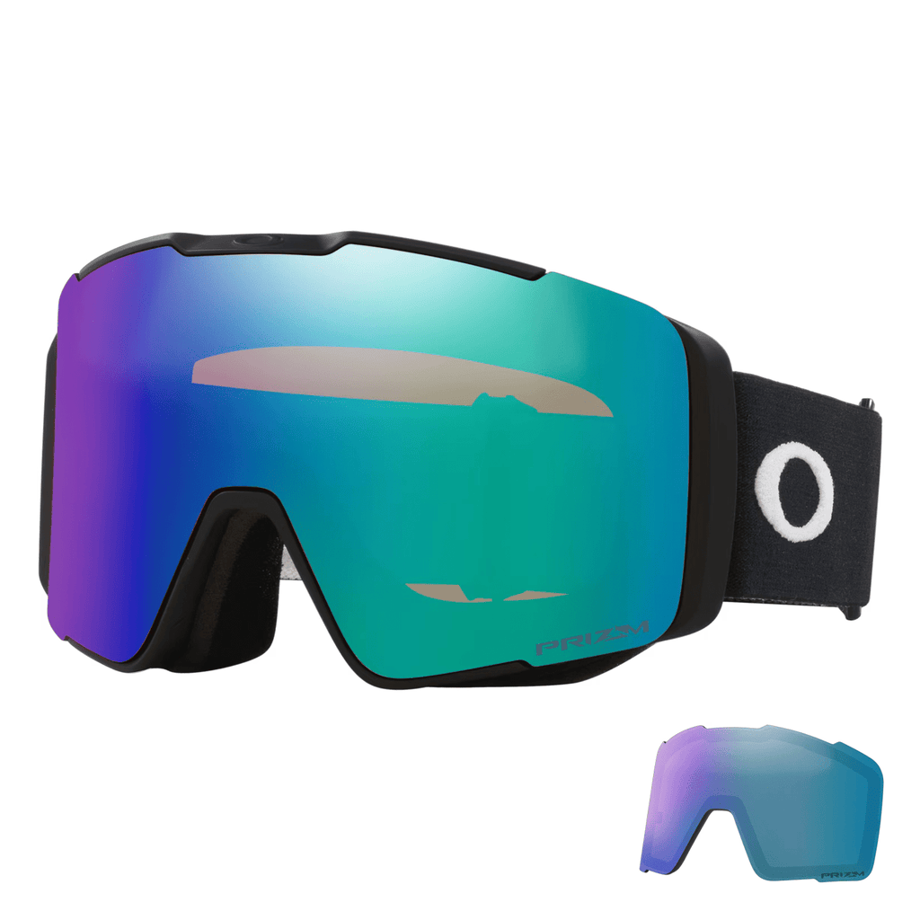 Oakley Line Miner Pro L Goggles Matte Black/Prizm Argon + Prizm Iridium - Comor - Go Play Outside