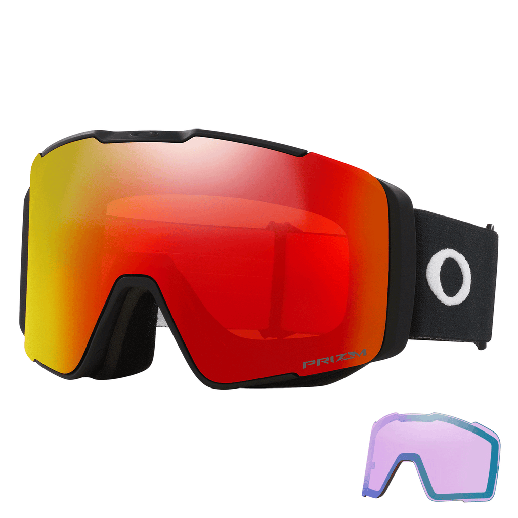 Oakley Line Miner Pro L Goggles Matte Black/Prizm Torch Iridium + Prizm Iced Iridium - Comor - Go Play Outside