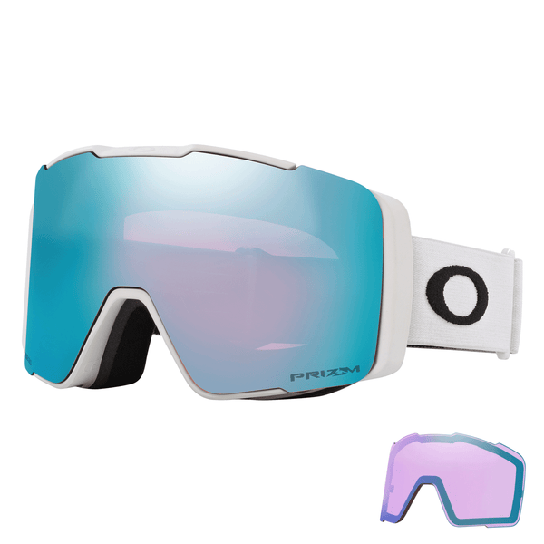 Oakley Line Miner Pro M Low Bridge Fit Goggles Matte White/Prizm