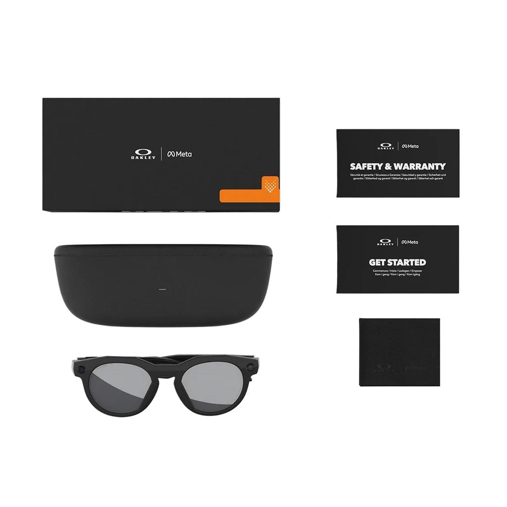 Oakley Meta HSTN Sunglasses Black/Prizm Black Polarized - Comor - Go Play Outside