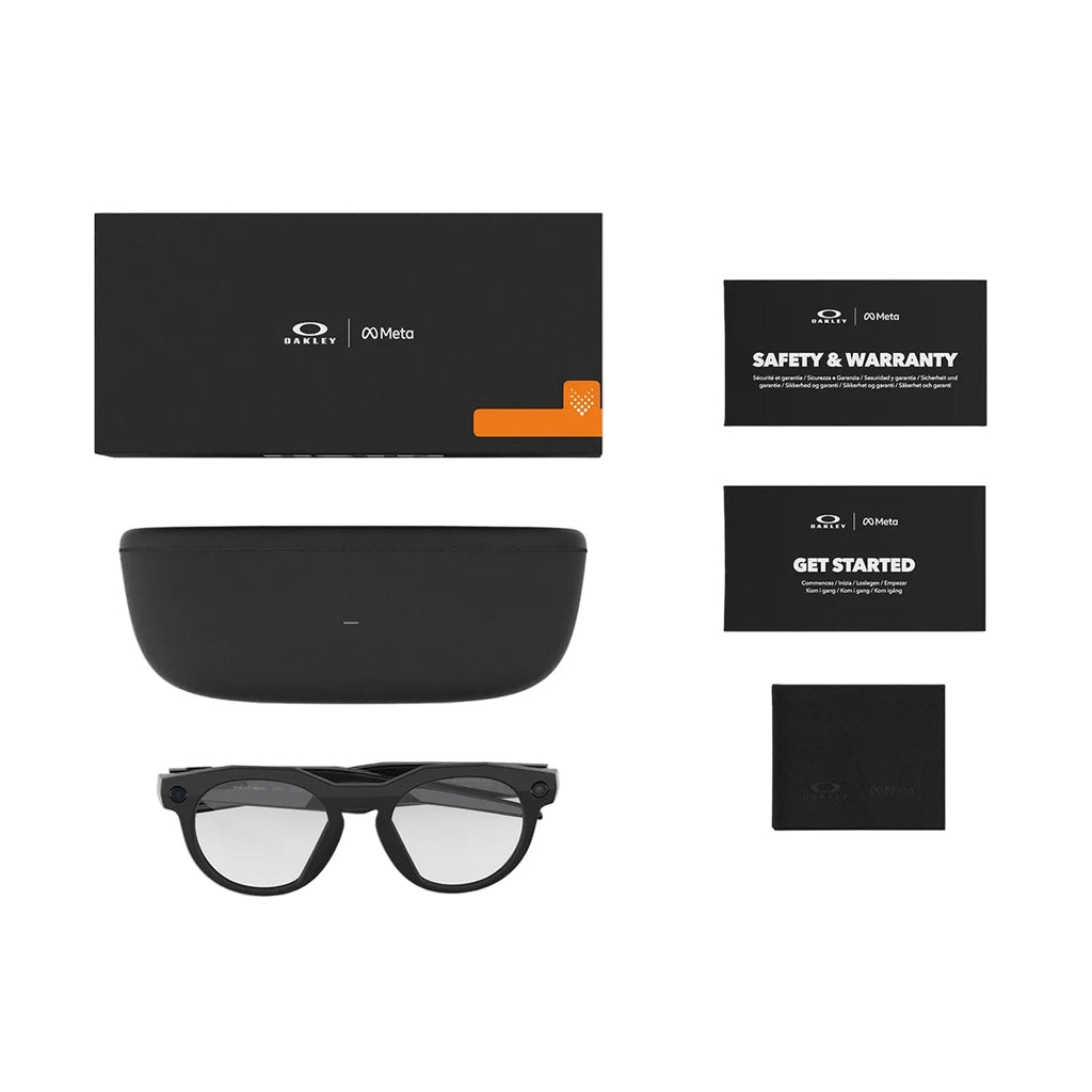 Oakley Meta HSTN Sunglasses Black/Transitions Amethyst - Comor - Go Play Outside